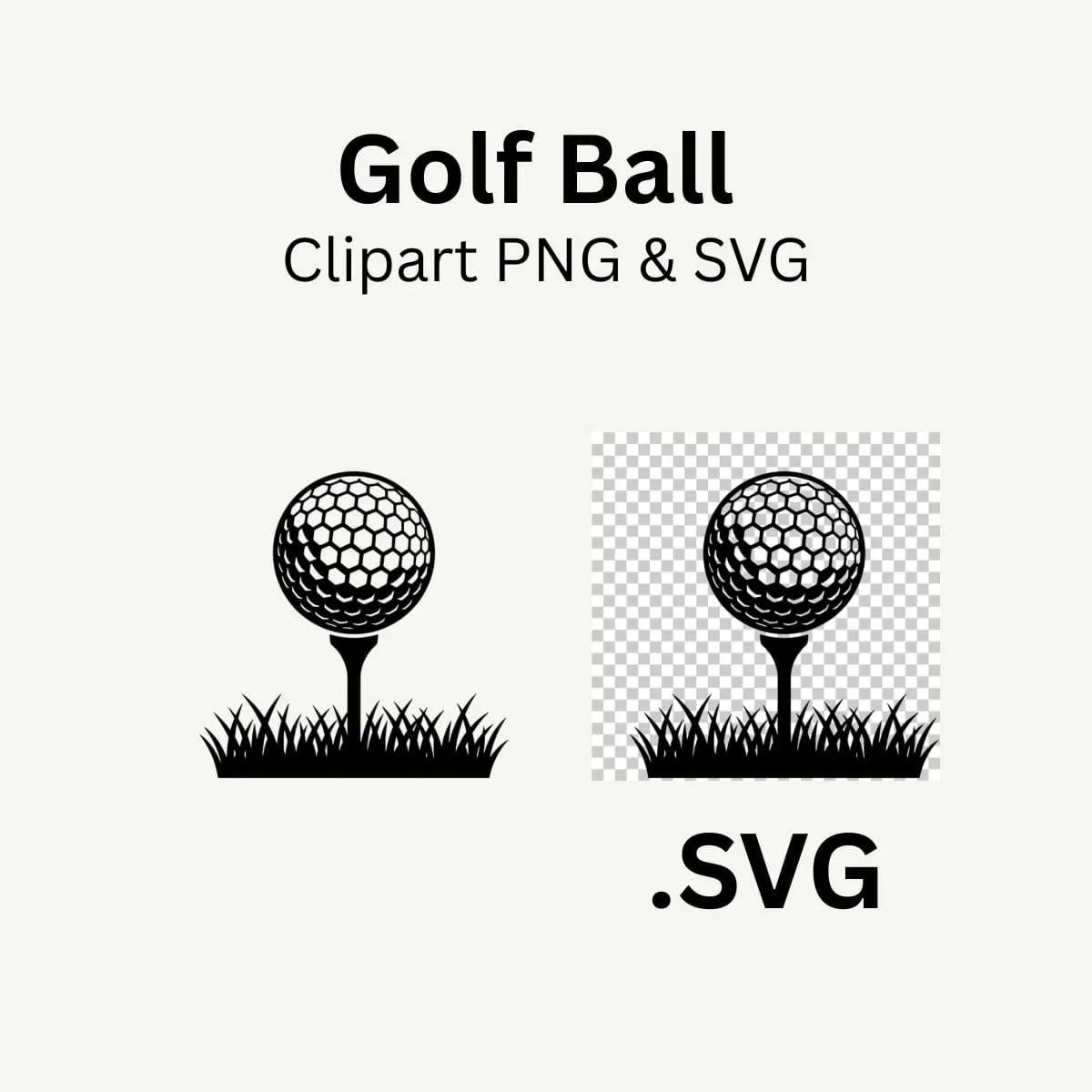 Golf sports clipart high resolution printable